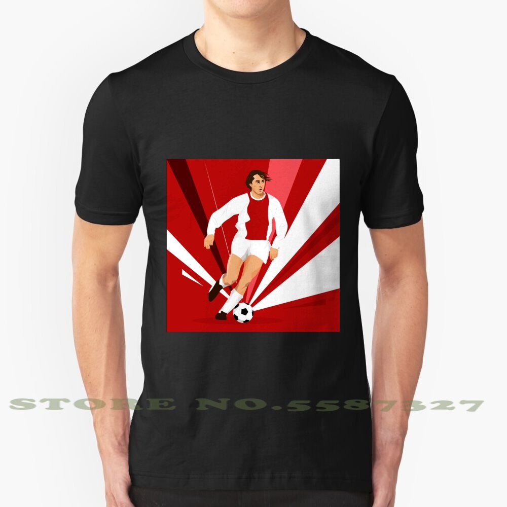 Quần áo dễ thương đáng yêu Johan Cruyff: Cầu thủ bóng đá toàn diện Ns Bóng đá bóng đá Johan Cruyff N