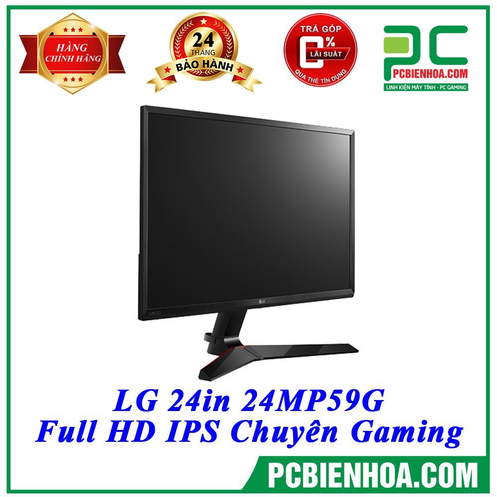 Màn hình máy tính IPS LG 24in 24MP59G chính hãng LG Việt Nam