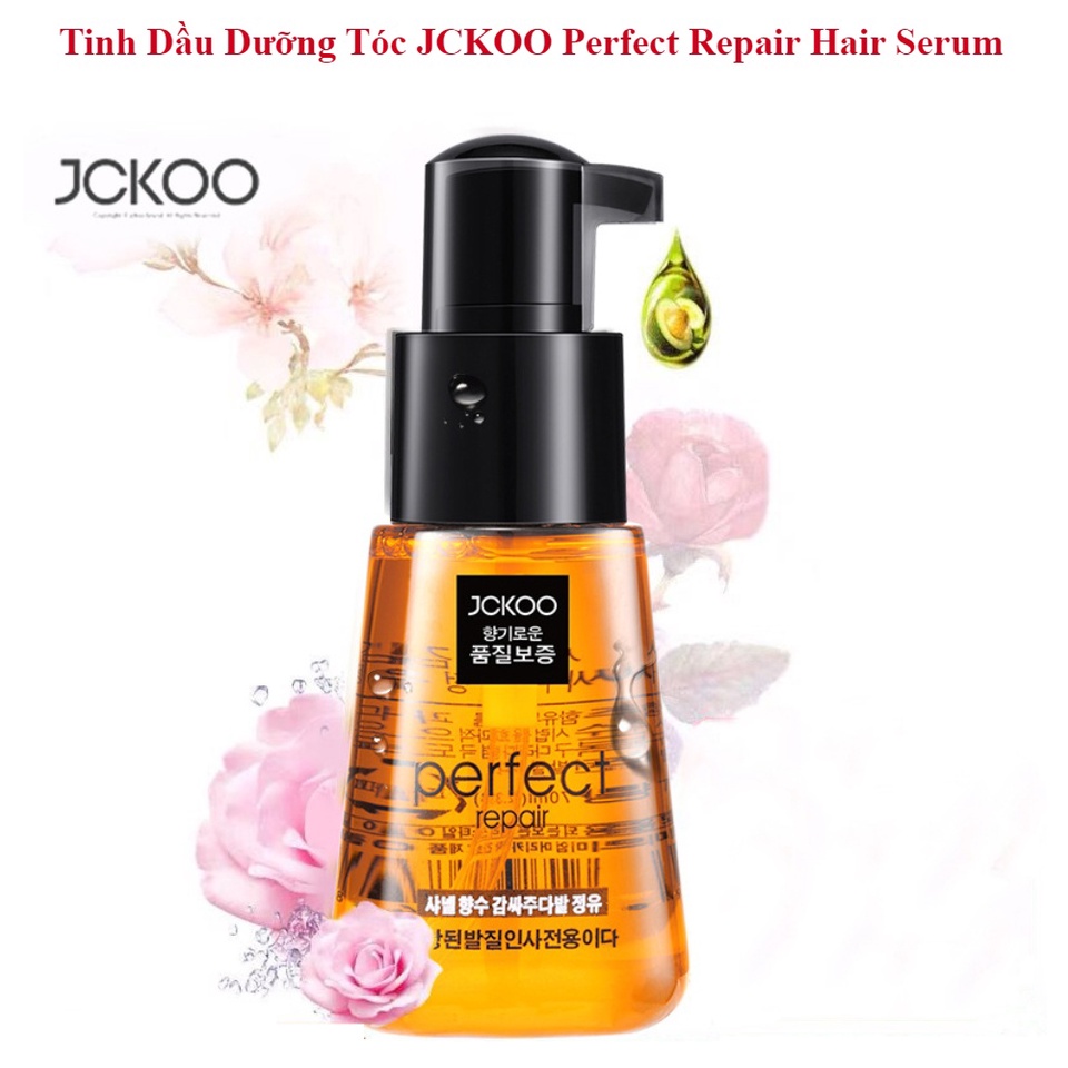 Tinh dầu dưỡng tóc JCKOO cấp ẩm, phục hồi tóc hư tổn 70ml