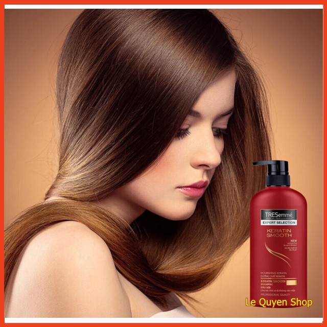 Dầu gội Tresemme Keratin Smooth màu đỏ 450ml Thái Lan
