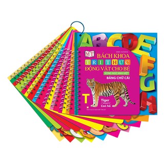 Sách - Bách Khoa Tri Thức Động Vật Cho Bé -  Song Ngữ Anh Việt Bộ Xâu  10 Cuốn (Tái Bản)