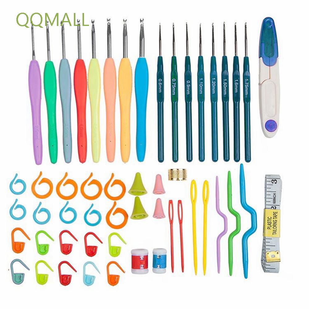 Bộ Dụng Cụ Đan Móc Len 16 Kích Cỡ Bằng Nhôm Diy