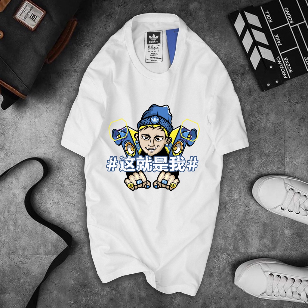 Áo Phông adidas Ngắn Tay Cho Cặp Đôi Nam Nữ 100% Cotton, Dáng Rộng Thời Trang Cỡ Lớn Phù Hợp Với Tất Cả