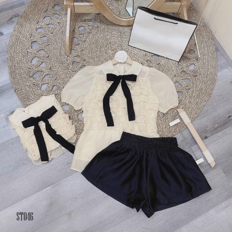 Quần short lưng thun ống rộng cạp cao có 2 túi vải đẹp ❤_UN9