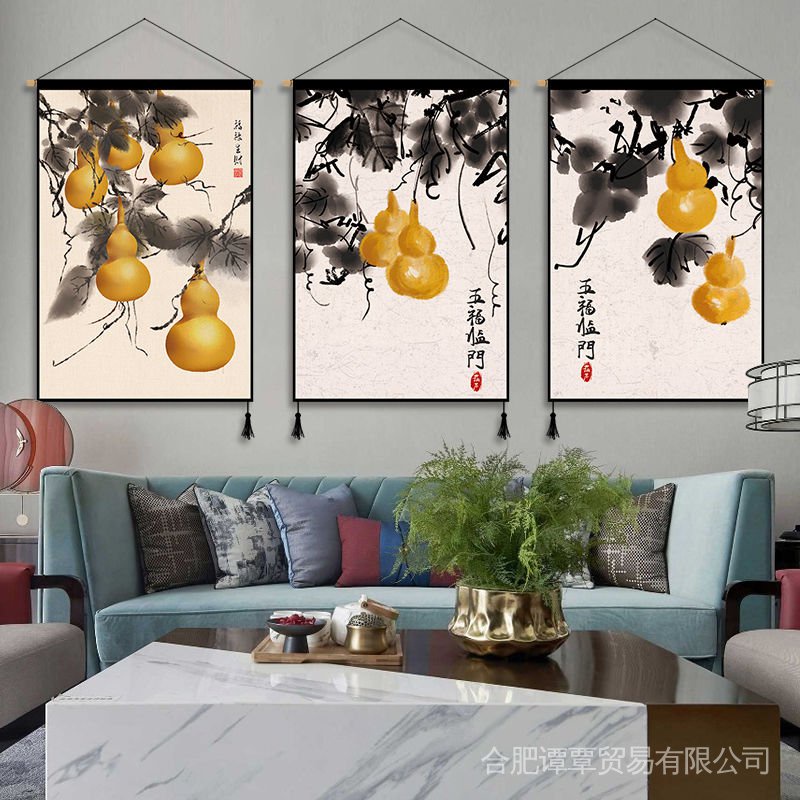Tranh Vải Bạt Treo Tường Trang Trí Phong Cách Hiện Đại