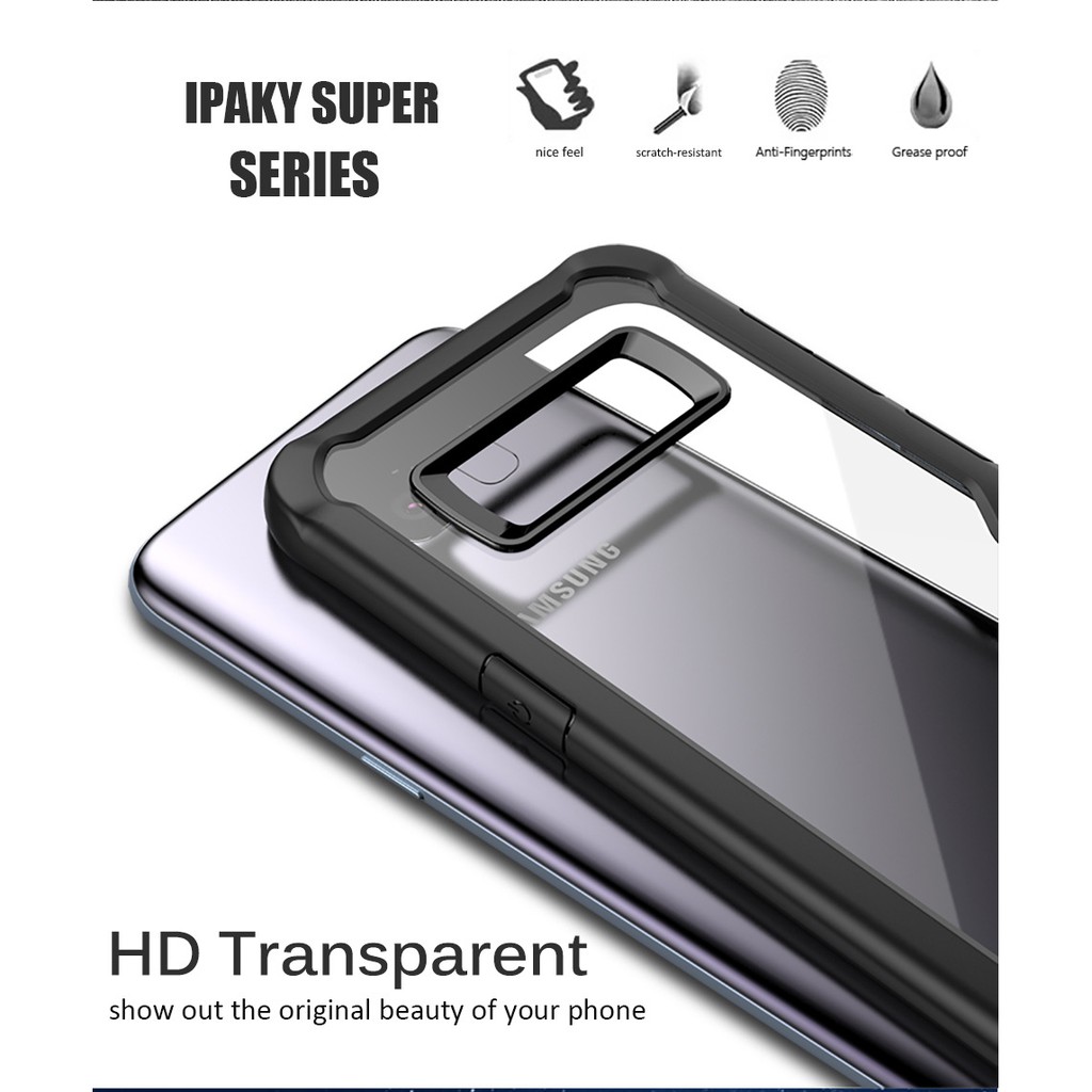 Ipaky Ốp Lưng Trong Suốt Cho Samsung Galaxy S8 / S8 Plus