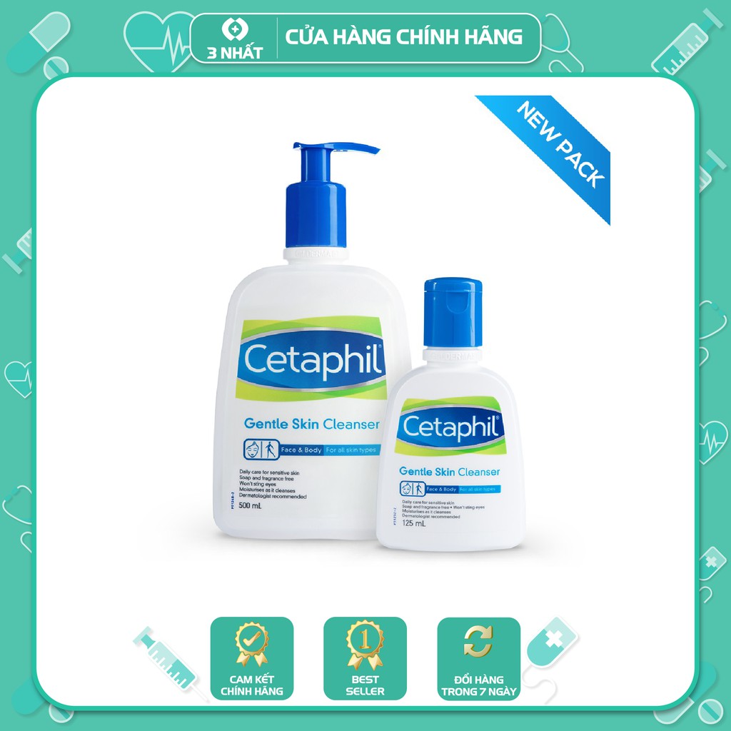 Sữa rửa mặt Cetaphil dịu nhẹ, sữa rửa mặt an toàn cho mọi loại da