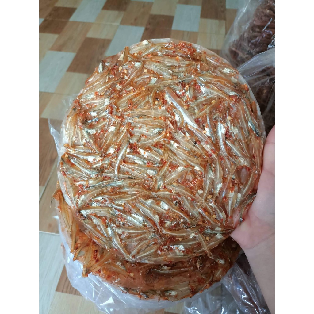 Bánh Tráng Cá Cơm Cà Mau Ướp Gia Vị Vừa Ăn Dùng Chiên Hoặc Nướng Gói 500gr