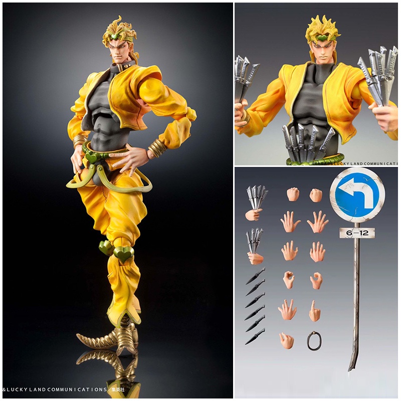 Mô Hình Nhân Vật Shotaro Kujo Dio Brando Kishibe Rohan Diavolo 17cm Có Khớp Cử Động Được