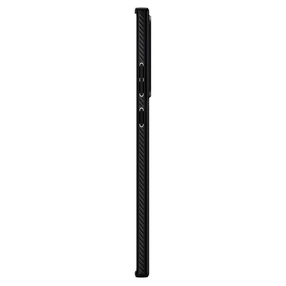 Ốp lưng chống sốc hàng hiệu Spigen Liquid Air màu đen Samsung Galaxy Note 20 | Note 20 Ultra