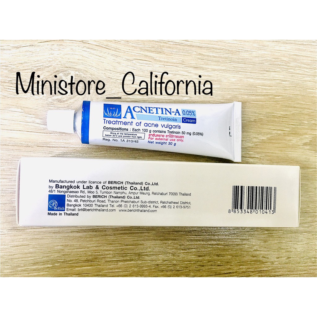 KEM MỤN ACNETIN 0.05% Tretinoin | BigBuy360 - bigbuy360.vn