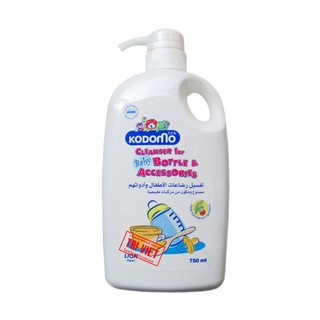 Nước rửa bình sữa và đồ dùng Kodomo 750ml