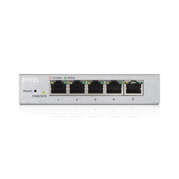Bộ Chia Mạng 5 cổng Zyxel GS1200-5 Smart Managed Switch VTech - Hàng chính hãng