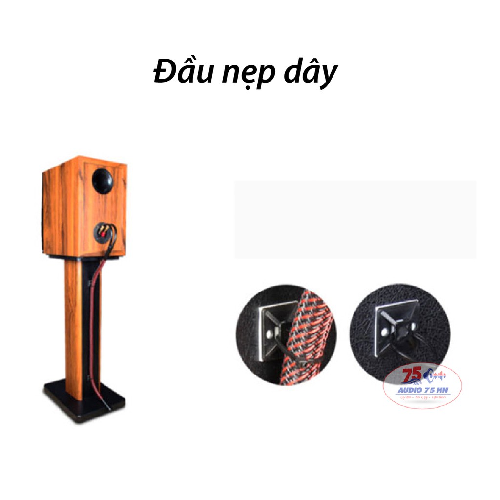 Cặp Chân loa gỗ Bookself cao 30cm và 60cm