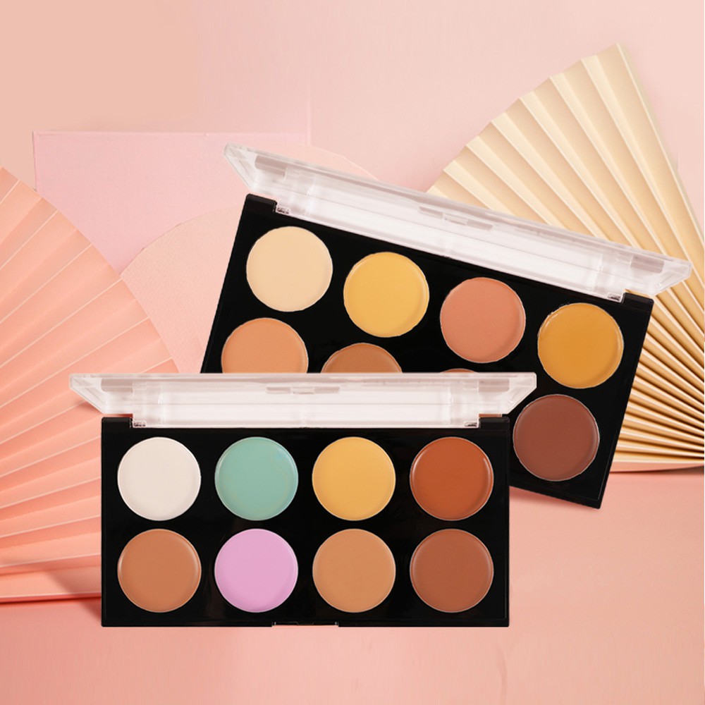 (Hàng Mới Về) Bảng Kem Che Khuyết Điểm 8 Màu Giúp Tạo Khối Cao Cấp | BigBuy360 - bigbuy360.vn