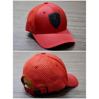 Nón kết Ferrari phối lưới (Mẫu 1) [Kèm quà]