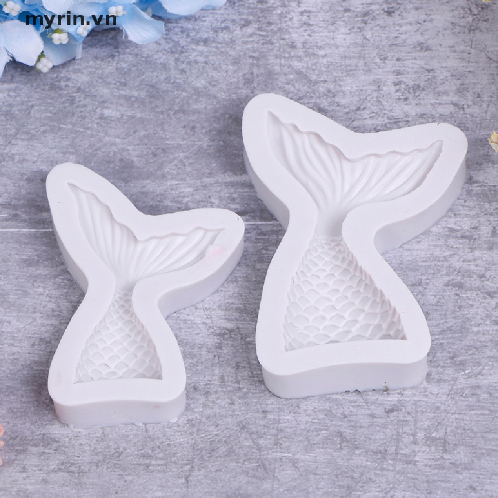 Khuôn silicone Làm Bánh Hình Đuôi Nàng Tiên Cá