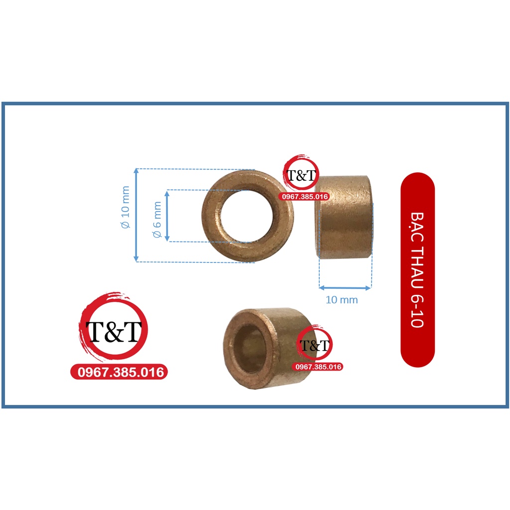 BẠC THAU 6-10, 6 X 10, 6X10