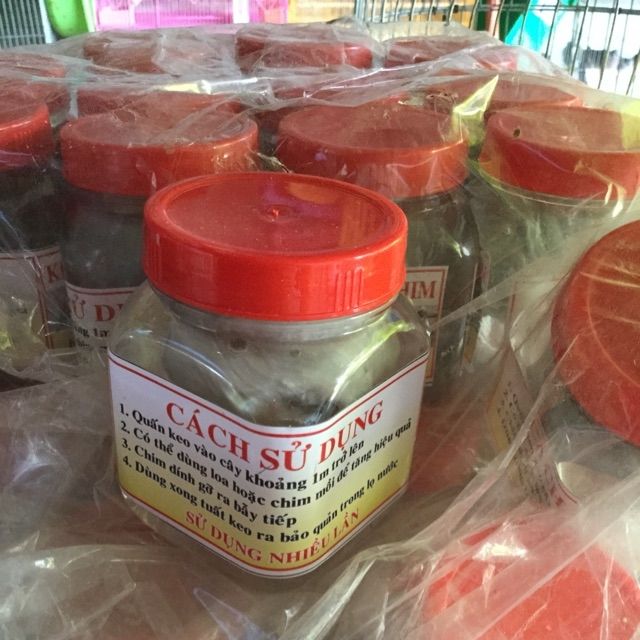 COMBO 4 lọ Keo bẫy chim sẻ