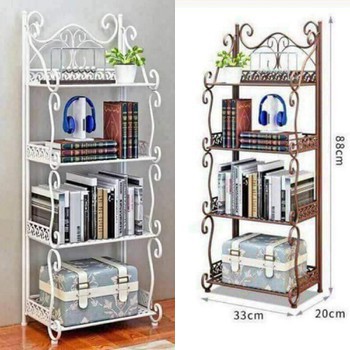 Kệ sắt 4 tầng phun sơn tĩnh điện