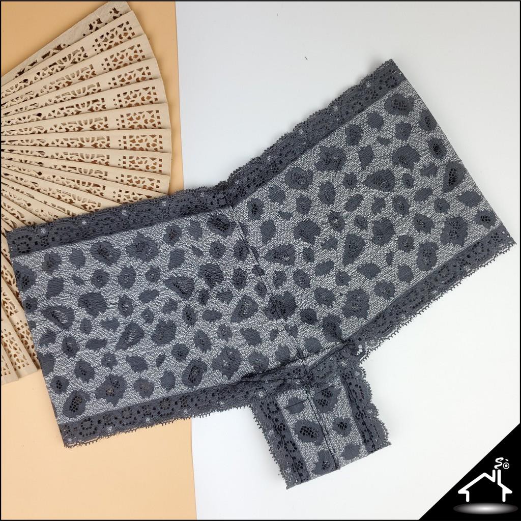 Bộ đồ lót sexy by Nhà Sò ren beo xám quần dây/boxer NS003 | BigBuy360 - bigbuy360.vn