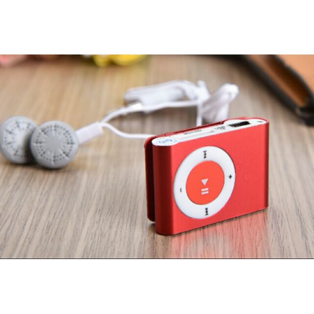Máy mp3 vỏ nhôm nhiều màu- tặng cáp tai nghe