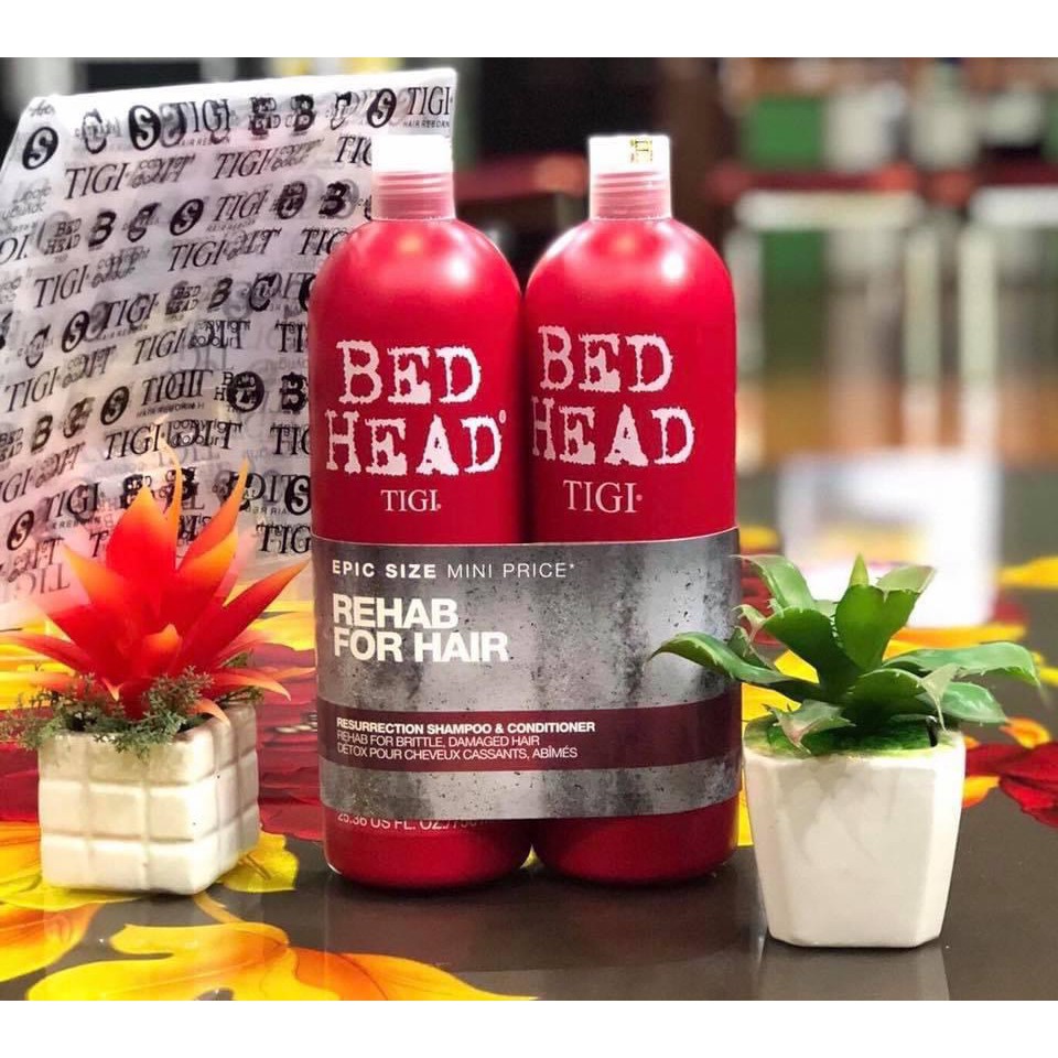 ❤Cam kết 100% chính hãng ❤ Bộ dầu gội xả TIGI BED HEAD đỏ phục hồi cấp độ 3 mới | BigBuy360 - bigbuy360.vn