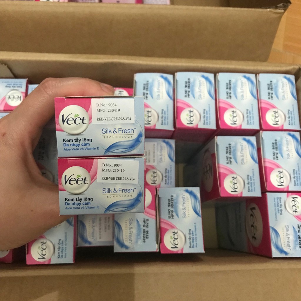 KEM TẨY LÔNG VEET NHẬP KHẨU PAKISTAN 25G-50G