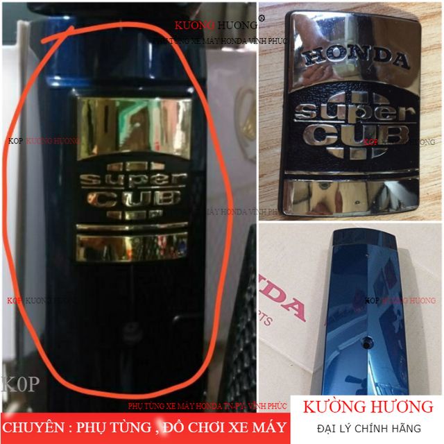 Mặt nạ lớn & mặt nạ con gắn xe cúp 82  Cub