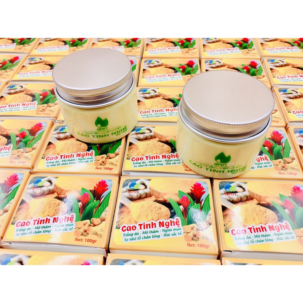 Cao tinh nghệ sữa ong chúa chiết xuất từ thiên nhiên theo công thức độc quyền giúp trắng da, mờ thâm, mờ sẹo hiệu quả