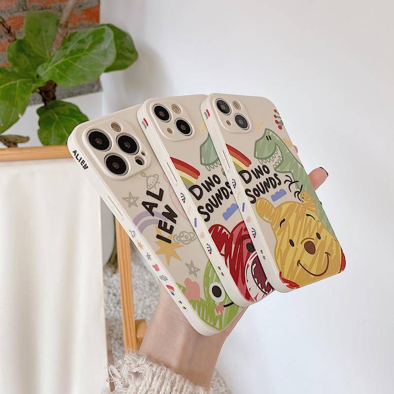 Ốp lưng iphone Vỏ IPHONE Doodle Pooh Nhìn thẳng Case iphone13 /12promax 11 / x / xs /xr/xsmax /7p /8p/ 7/8 /6 /6s