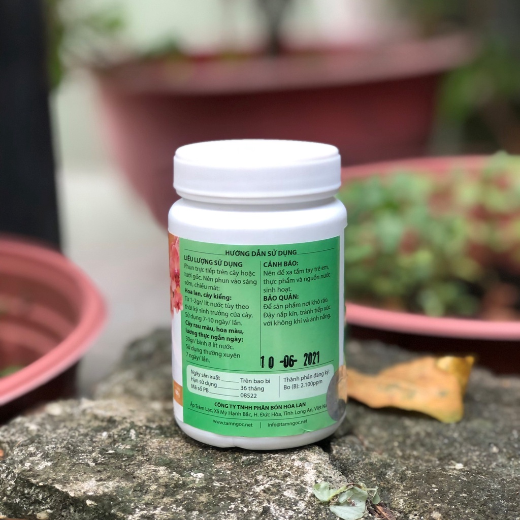 Phân Bón Thầy Tám Ngọc MKP 0-52-34 Hũ 100g KÍCH THÍCH RA HOA CỰC MẠNH VÀ ĐỒNG LOẠT