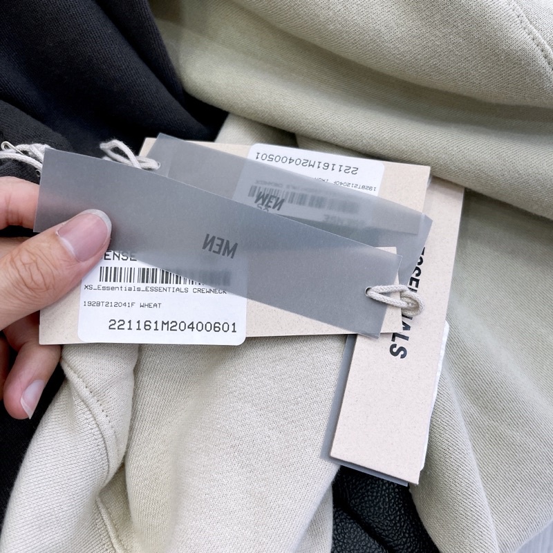 ⚡️[Best Quality] - Áo Sweater FOG Fear of God ESSENTIALS SS22 ''1977'', Áo sweater FOG cao cấp nỉ bông oversize