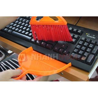 chổi ki hốt rác mini tiện dụng
