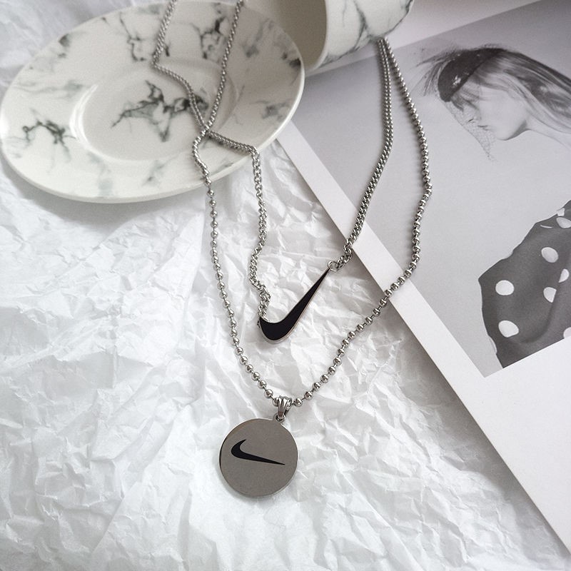 Dây Chuyền Mặt Tròn Phong Cách Hip Hop Thời Trang Cho Cặp Đôi