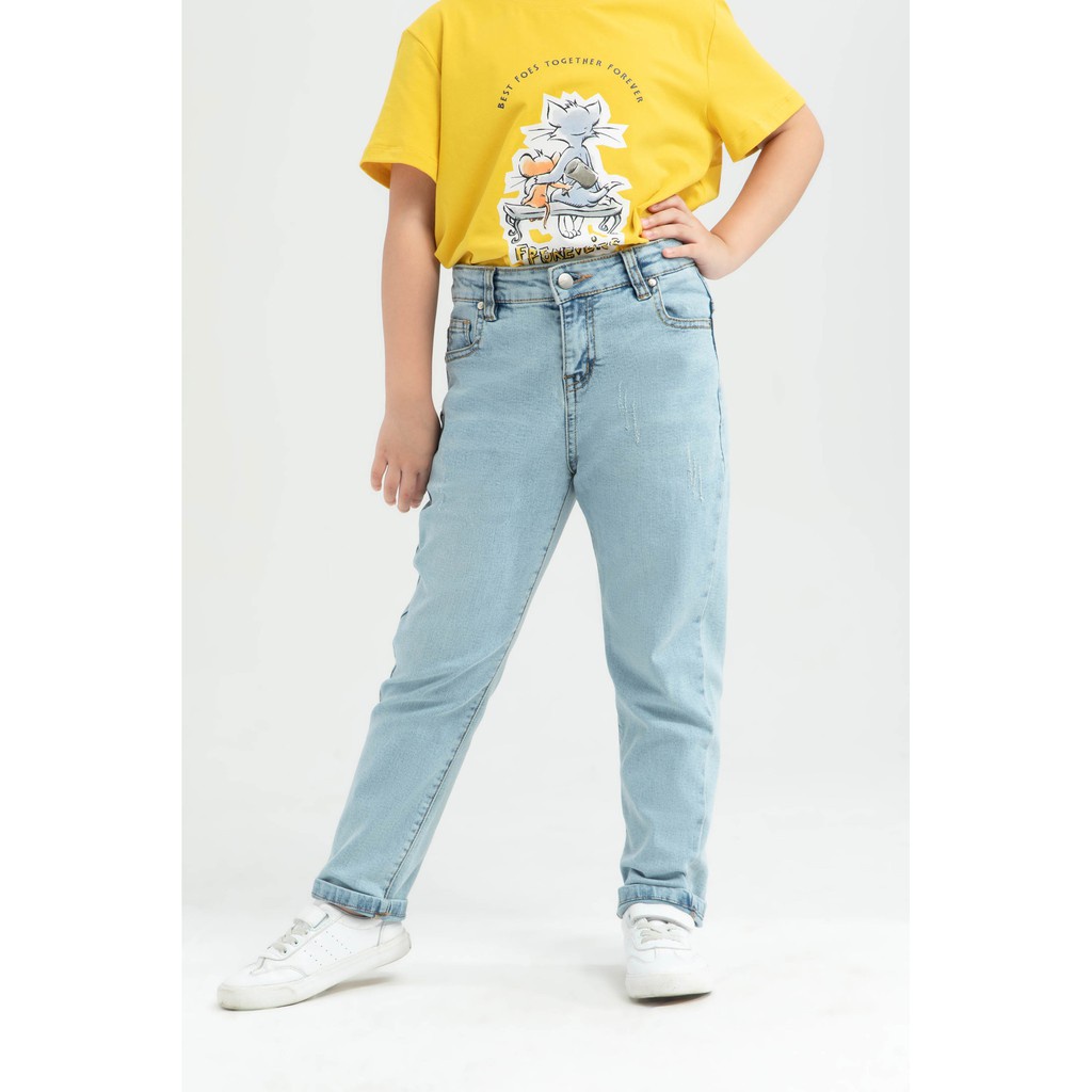 [NHẬP WABRTL5 GIẢM 10% TỐI ĐA 50K ĐH 250K ]Quần bò bé gái IVY moda MS 25G0834