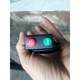 Cùm công tắc passing 2in1