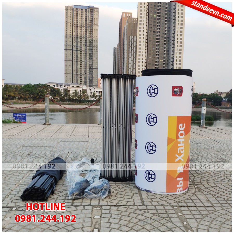 Backdrop di động, backdrop mạng nhện, backdrop sự kiện