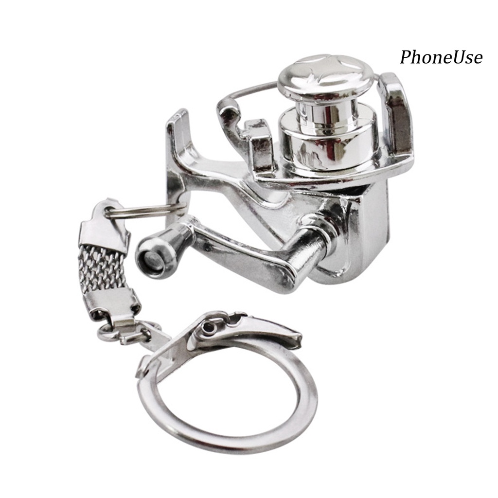 Móc Khóa Da PU Hình Trống Nhỏ Xinh