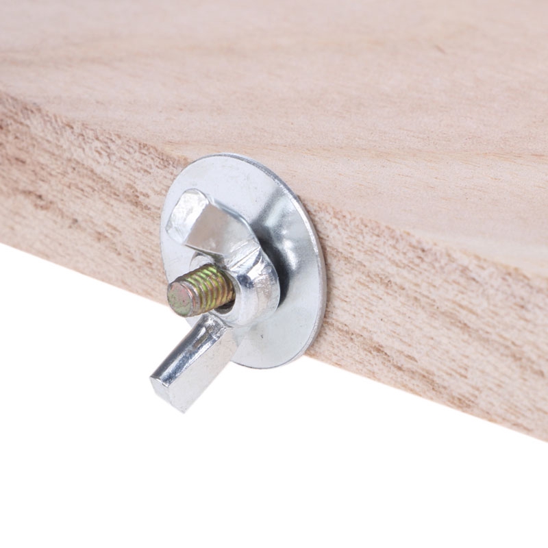 Bệ Đứng Bằng Gỗ 17x17cm Cho Vẹt