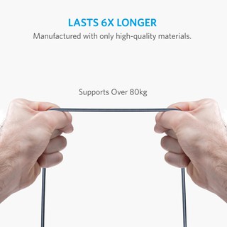 Cáp Anker PowerLine+ USB 3.0 ra USB-C - 1.8m - A8169