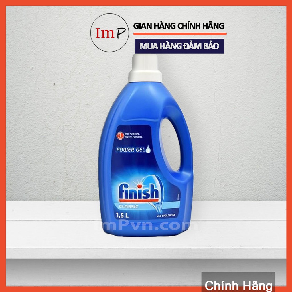 Gel rửa bát Finish Classic 1500ml