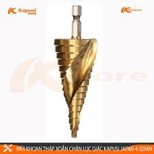 Bộ 3 Mũi Khoan Tháp Kapusi - Hàng cao cấp