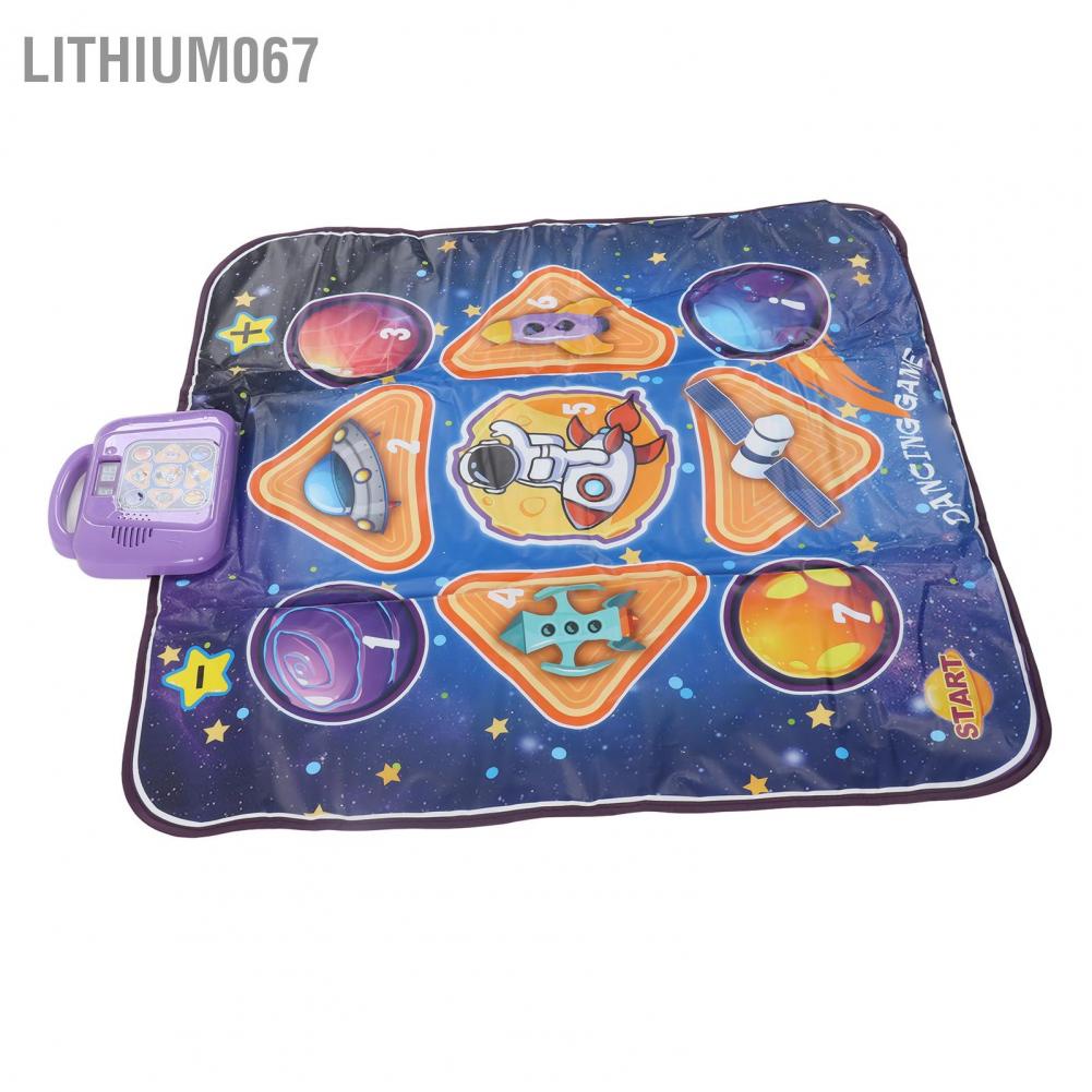 Lithium067 Trẻ em Dance Floor Mat Âm nhạc Cải thiện khả năng phối hợp Đồ chơi giáo dục Đệm nhảy điện tử