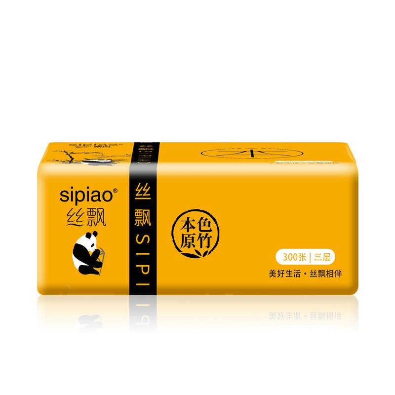 Gói giấy ăn gấu trúc Sipiao siêu dai chính hãng nội đia Trung