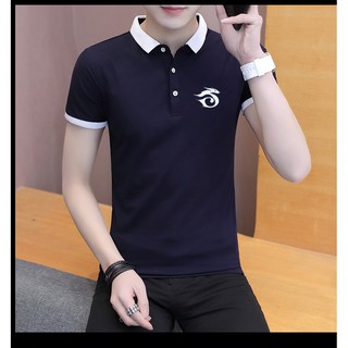 ÁO THUN NAM GARENA CỔ SƠ MI CAO CẤP ATN02-XANH ĐEN