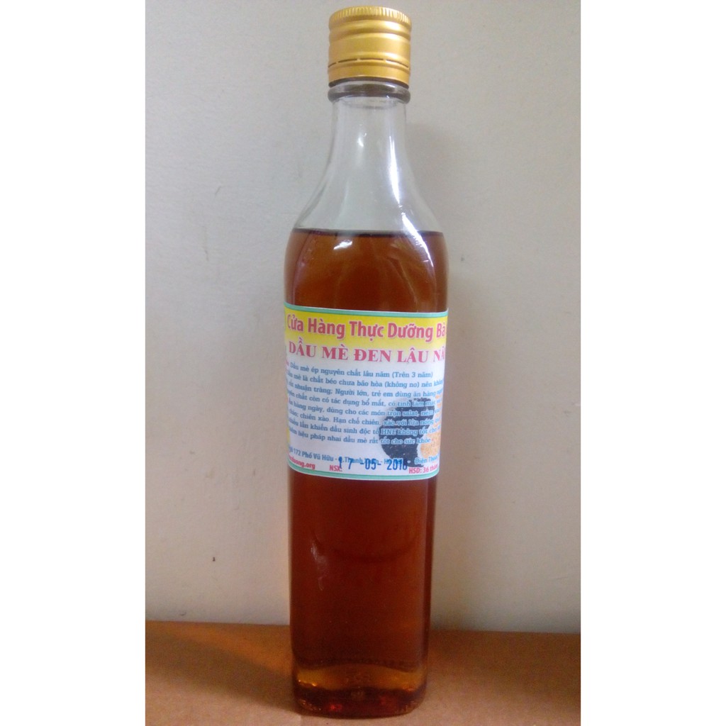 Dầu mè đen Bà Loan 500ml