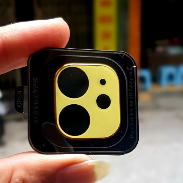CHÍNH HÃNG  DÁN Kính Totu bảo vệ mắt và vành Camera cho iPhone 11/ 11 Pro/ 11 Pro Max Chính Hãng