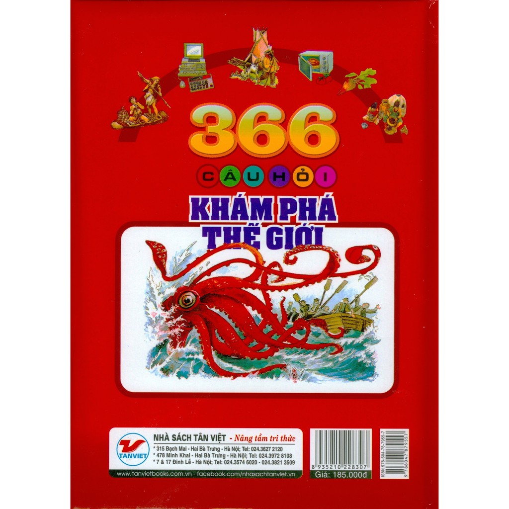 Sách - 366 Câu Hỏi Khám Phá Thế Giới