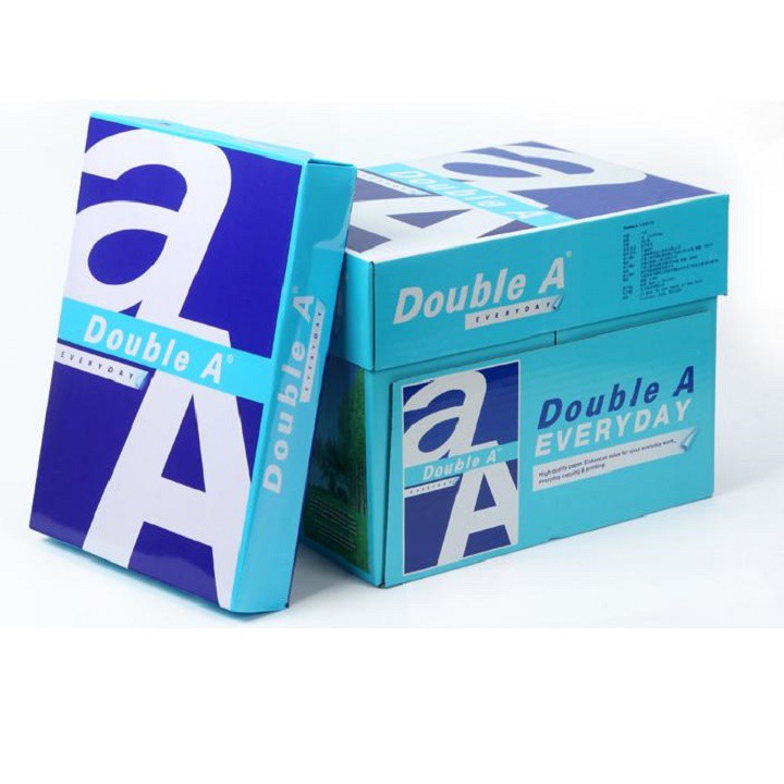 Combo 2 ream Giấy A4 Double A DL 70 gsm - Thái Lan